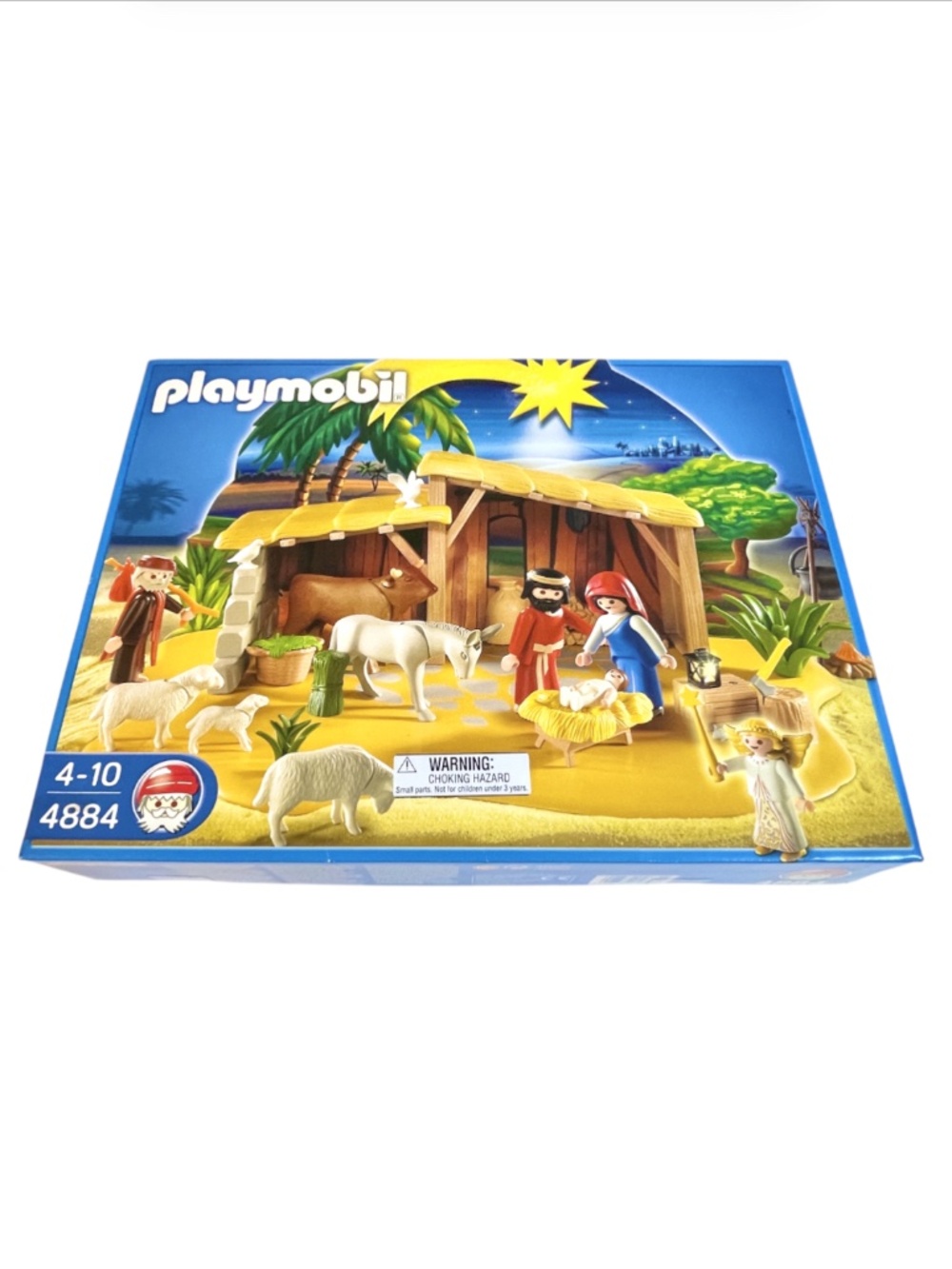 Playmobil 4884 Large Nativity Manger Set Three Wise Men Christmas Stable Figures